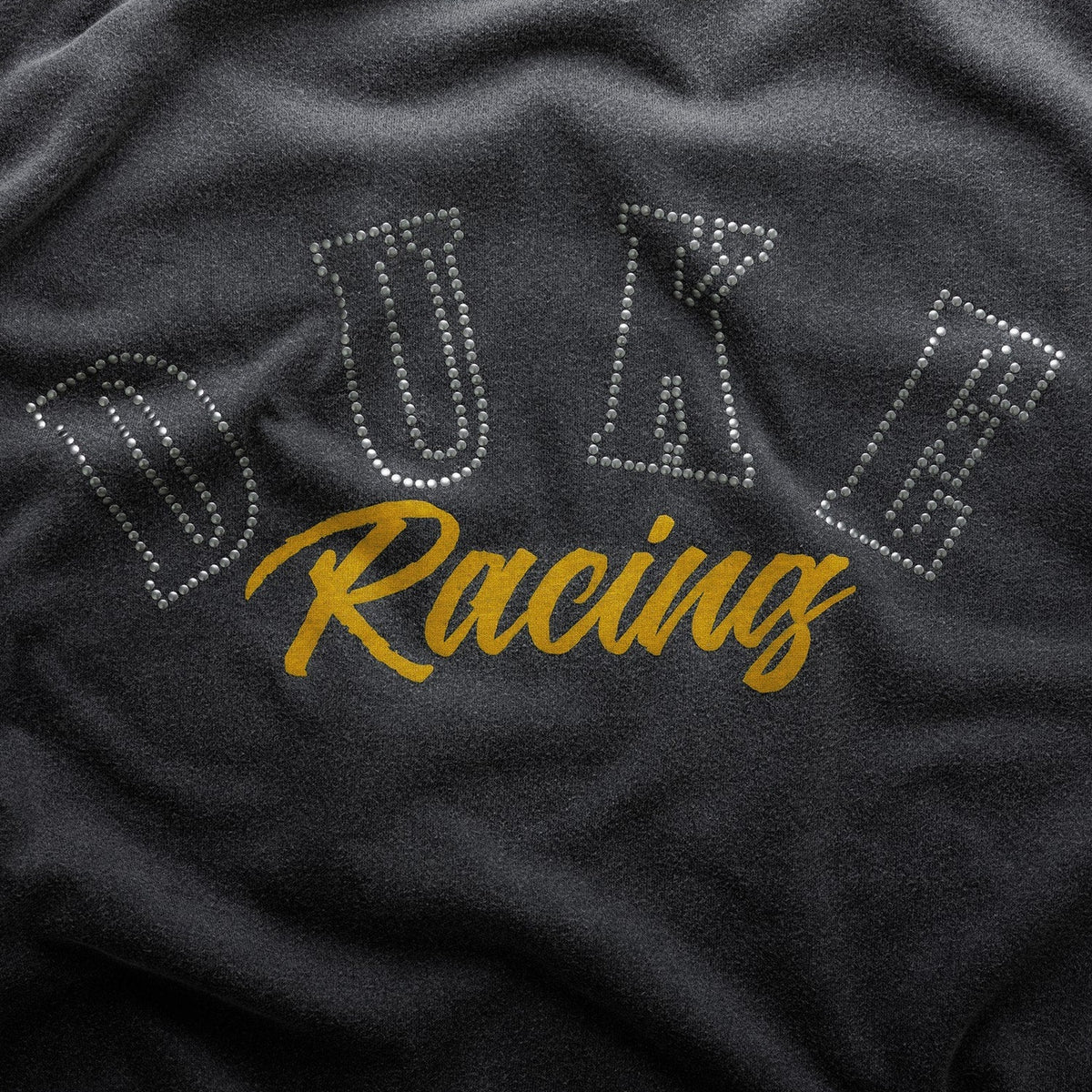 DR4 Washed Black Track Long Sleeve Top