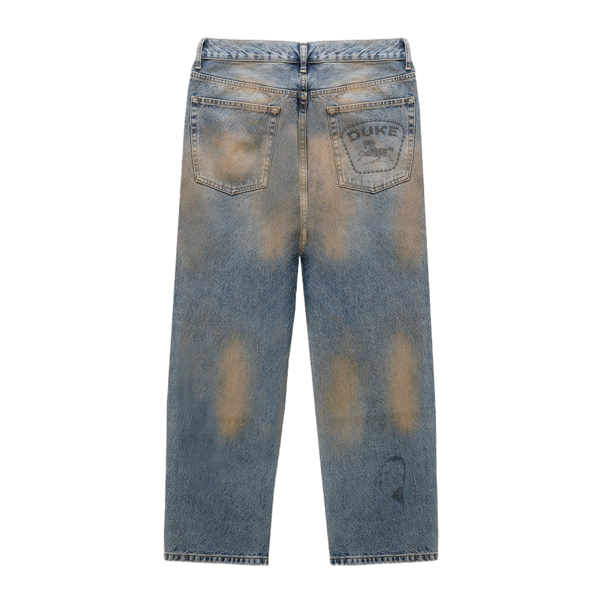 DR4 Trackside Washed Denim Blue Jeans