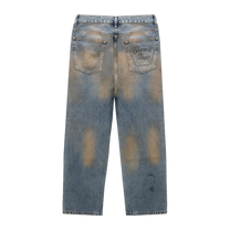 DR4 Trackside Washed Denim Blue Jeans