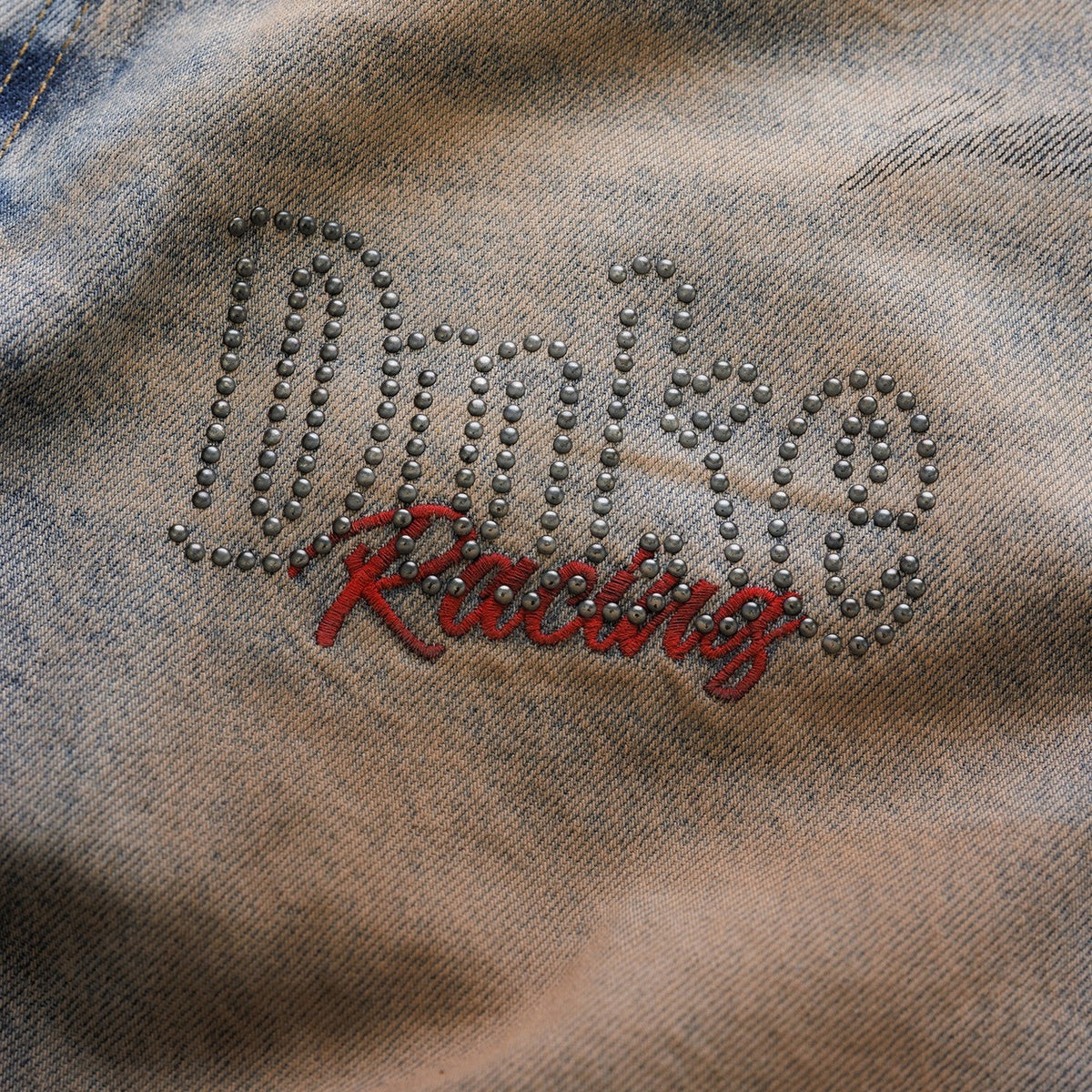 DR4 Trackside Washed Denim Blue Jeans