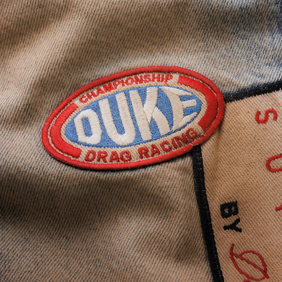 DR4 Trackside Washed Denim Blue Jeans