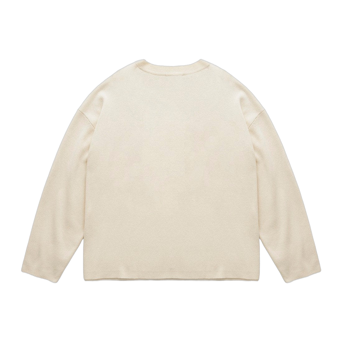 MC It's The Place To Go Cream Knitted Crewneck