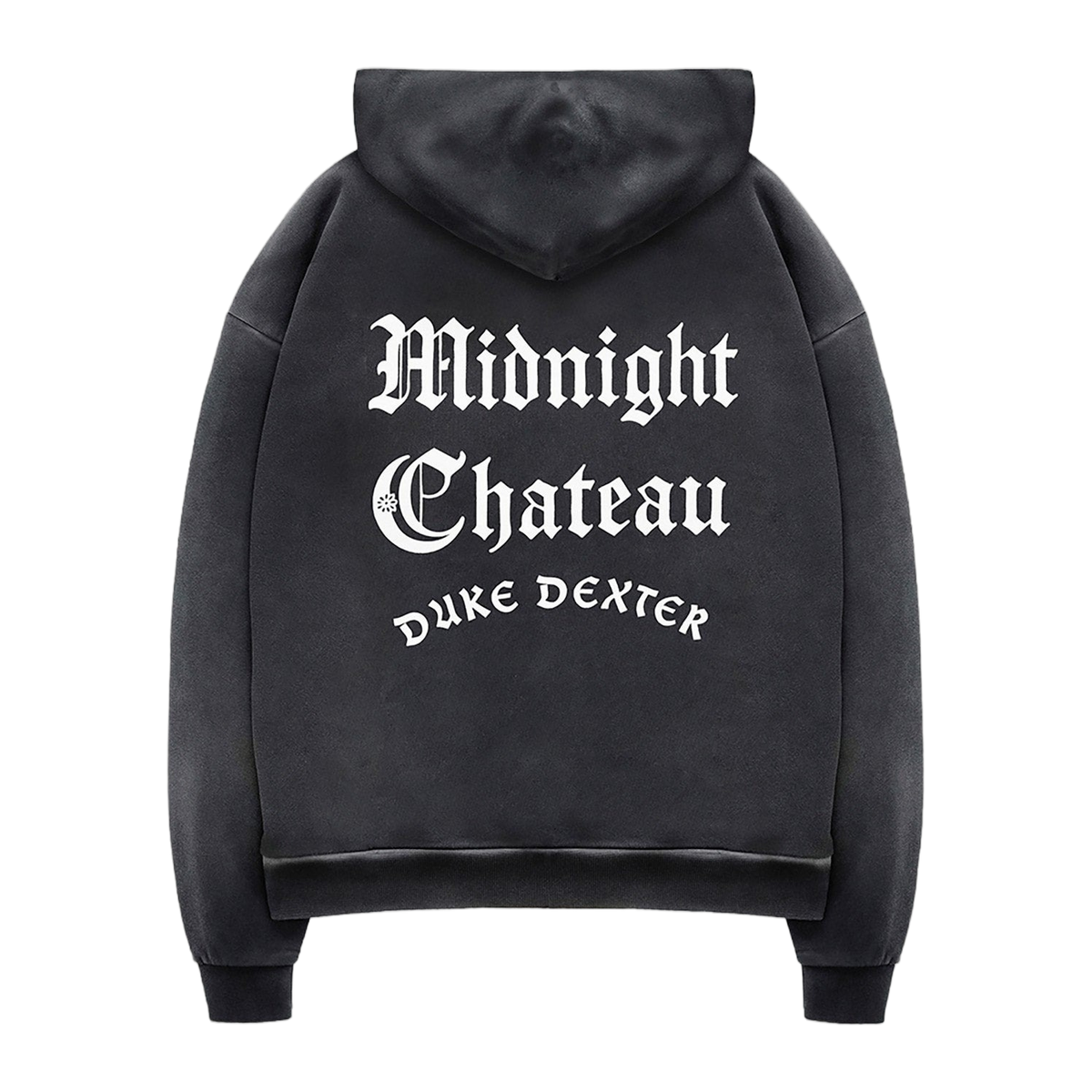 MC Washed Black Zip Hoodie