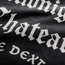 MC Washed Black Zip Hoodie