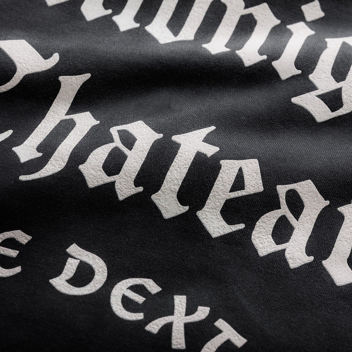 MC Washed Black Zip Hoodie