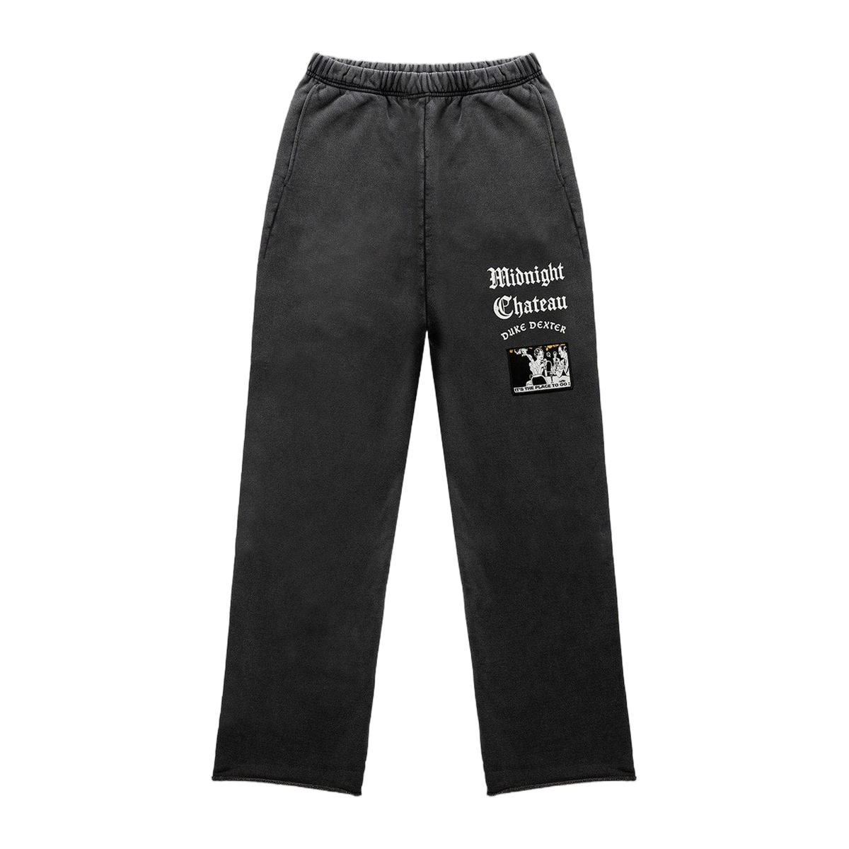 MC Washed Black Track Pant