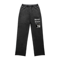 MC Washed Black Track Pant