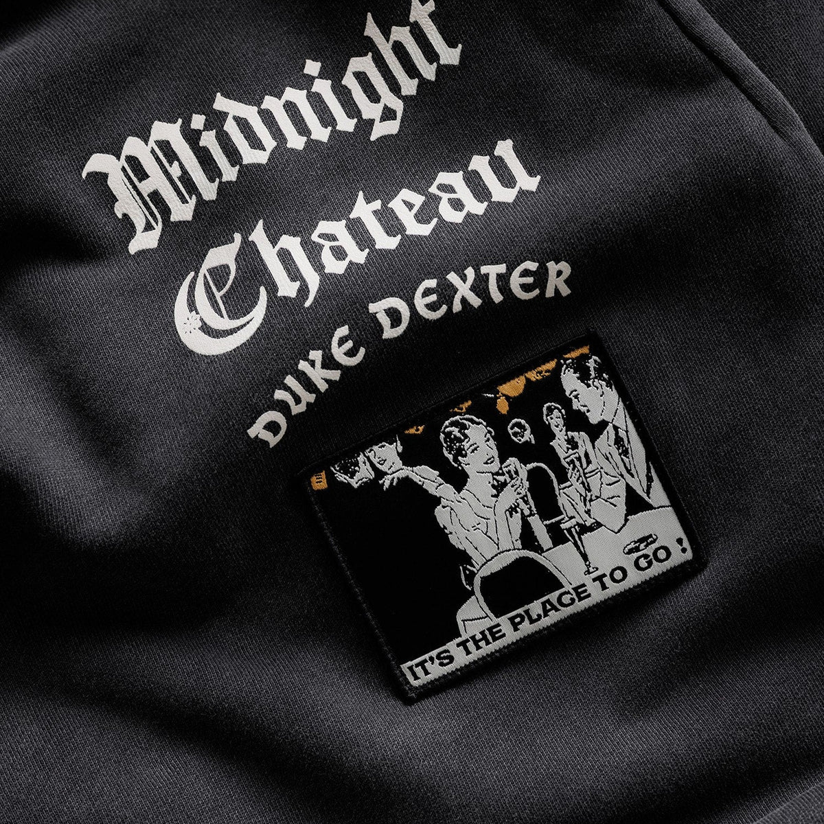 MC Washed Black Track Pant
