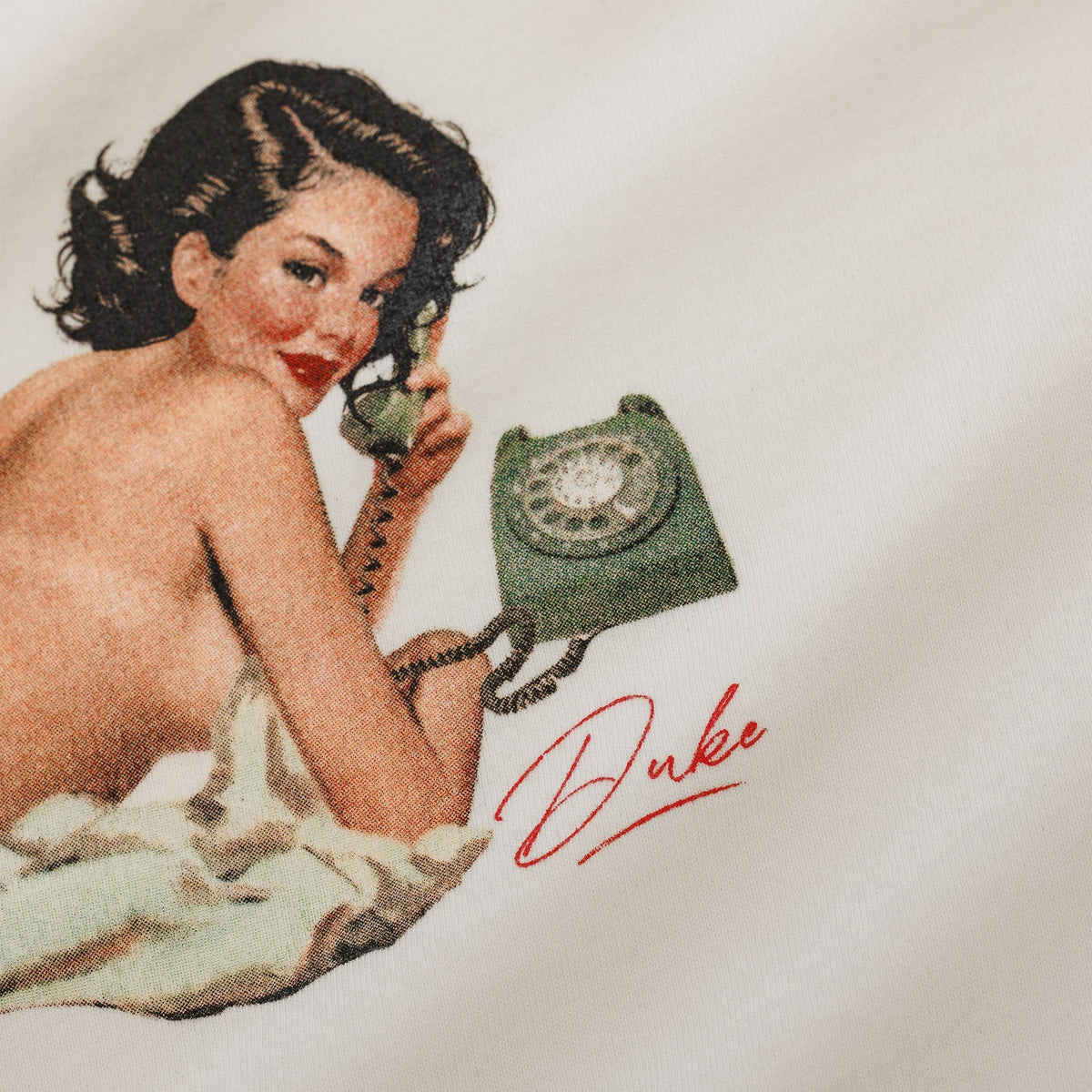 Pin Up I Vintage White T-Shirt