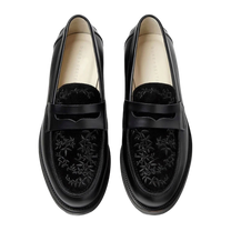 Wilde Black Vine Penny Loafer