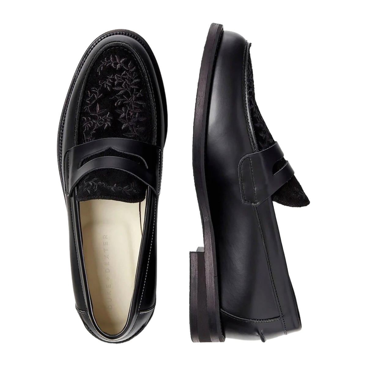 Wilde Black Vine Penny Loafer