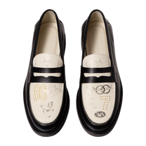 Wilde Midnight Chateau Sketch Penny Loafer