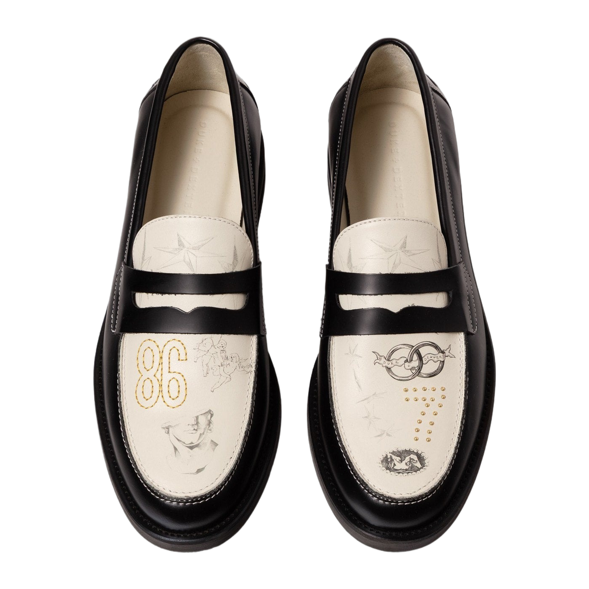 Wilde Midnight Chateau Sketch Penny Loafer