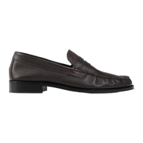 Ezra Brown Pebble Ruched Loafer