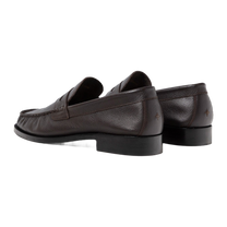 Ezra Brown Pebble Ruched Loafer