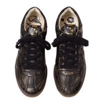 Plus Duke Black Distressed Sneaker