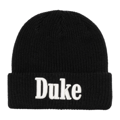 Duke Black Beanie