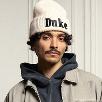 Duke Cream Beanie