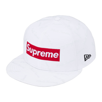 Supreme World Famous Box Logo New Era White · kolab