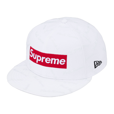 Supreme World Famous Box Logo New Era White