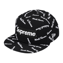 Supreme World Famous Box Logo New Era Black · kolab