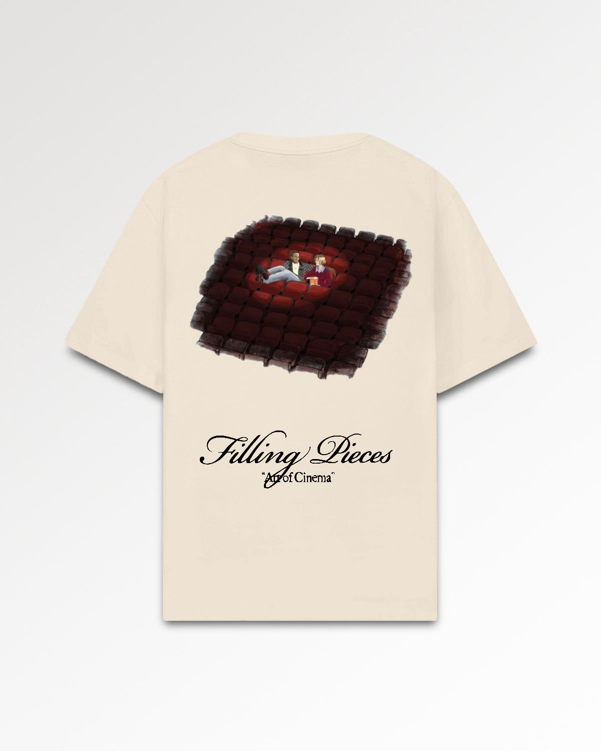 T-Shirt Cinema Antique White