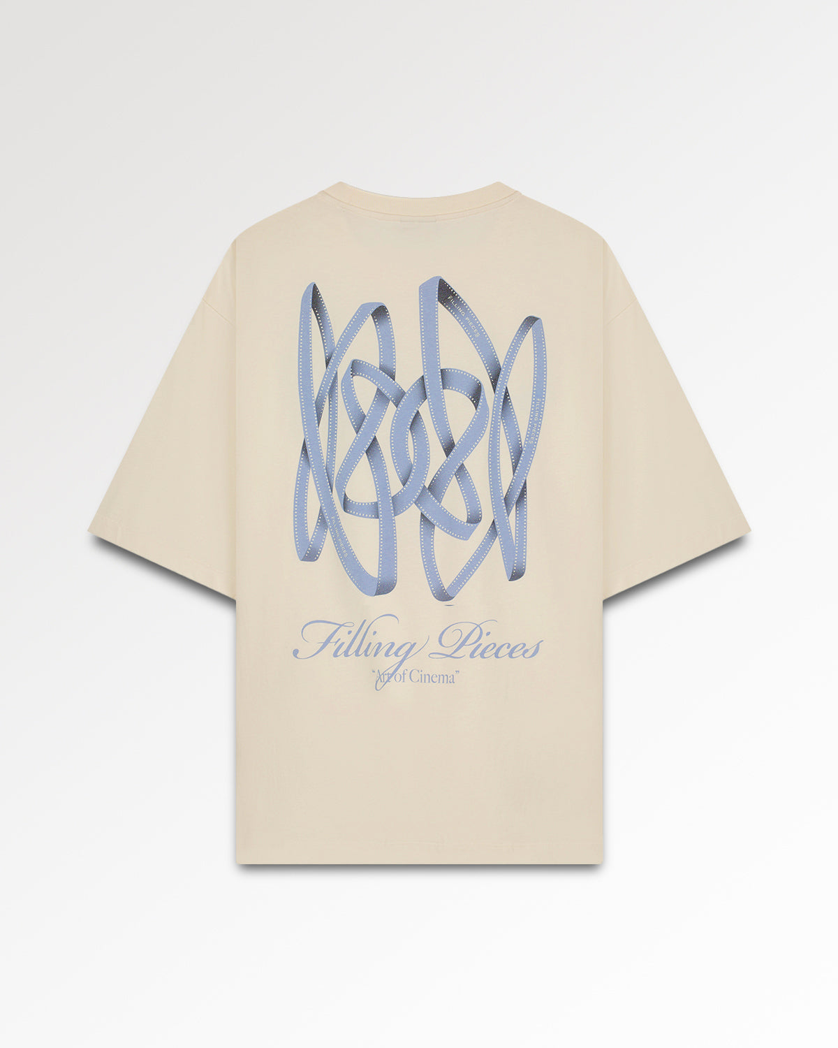 T-Shirt Boxy Film Strip Antique White