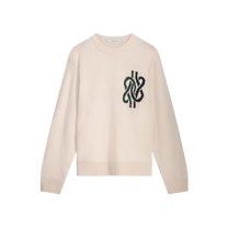 Knit Sweater Knot Antique White