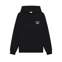 Classic Slogan Hoodie Black