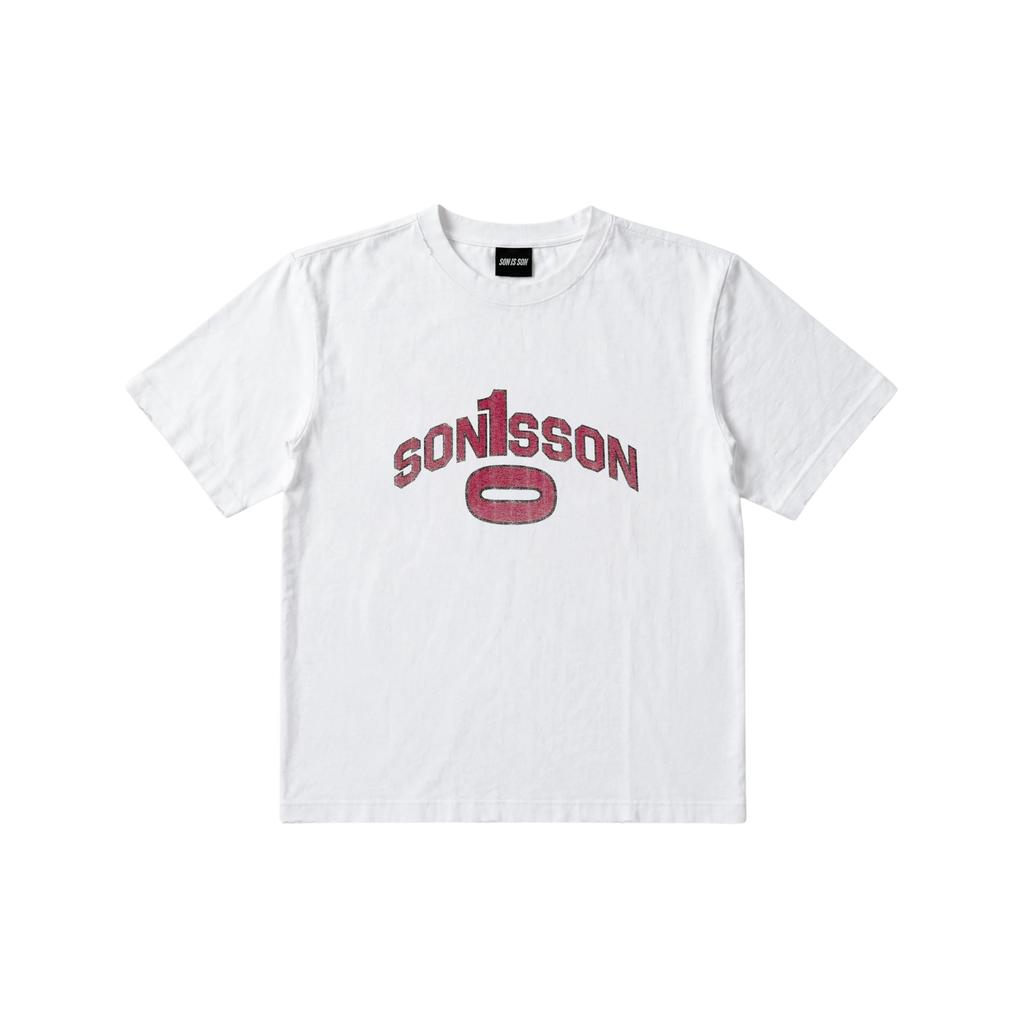 T‑Shirt College White