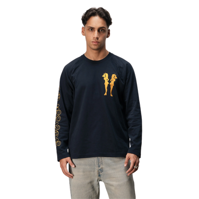 “WAITRESSES” LONG SLEEVE AZUL