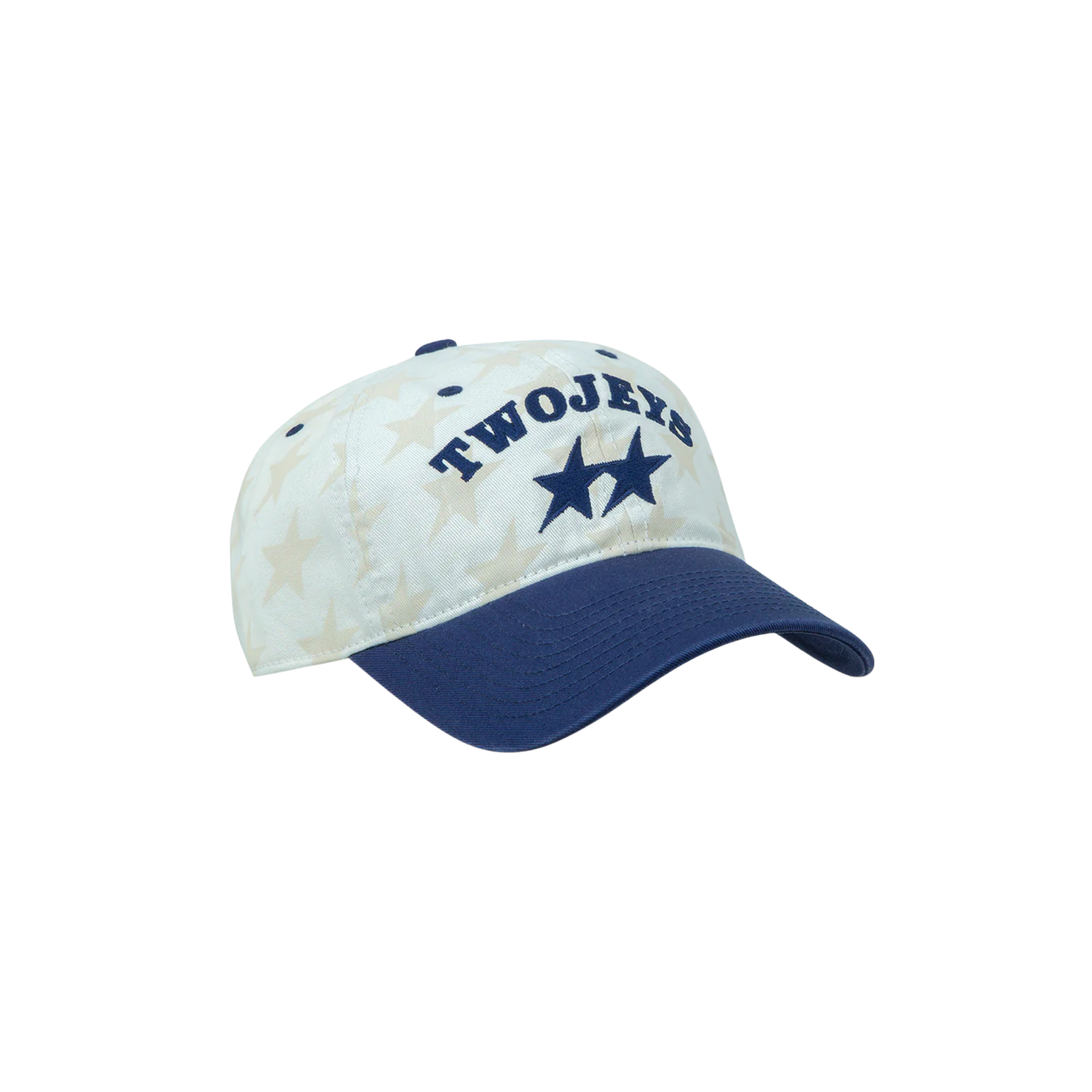 All-Over White Dad Cap