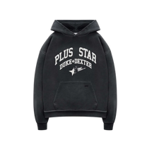 PLUS WASHED GREY HOODIE