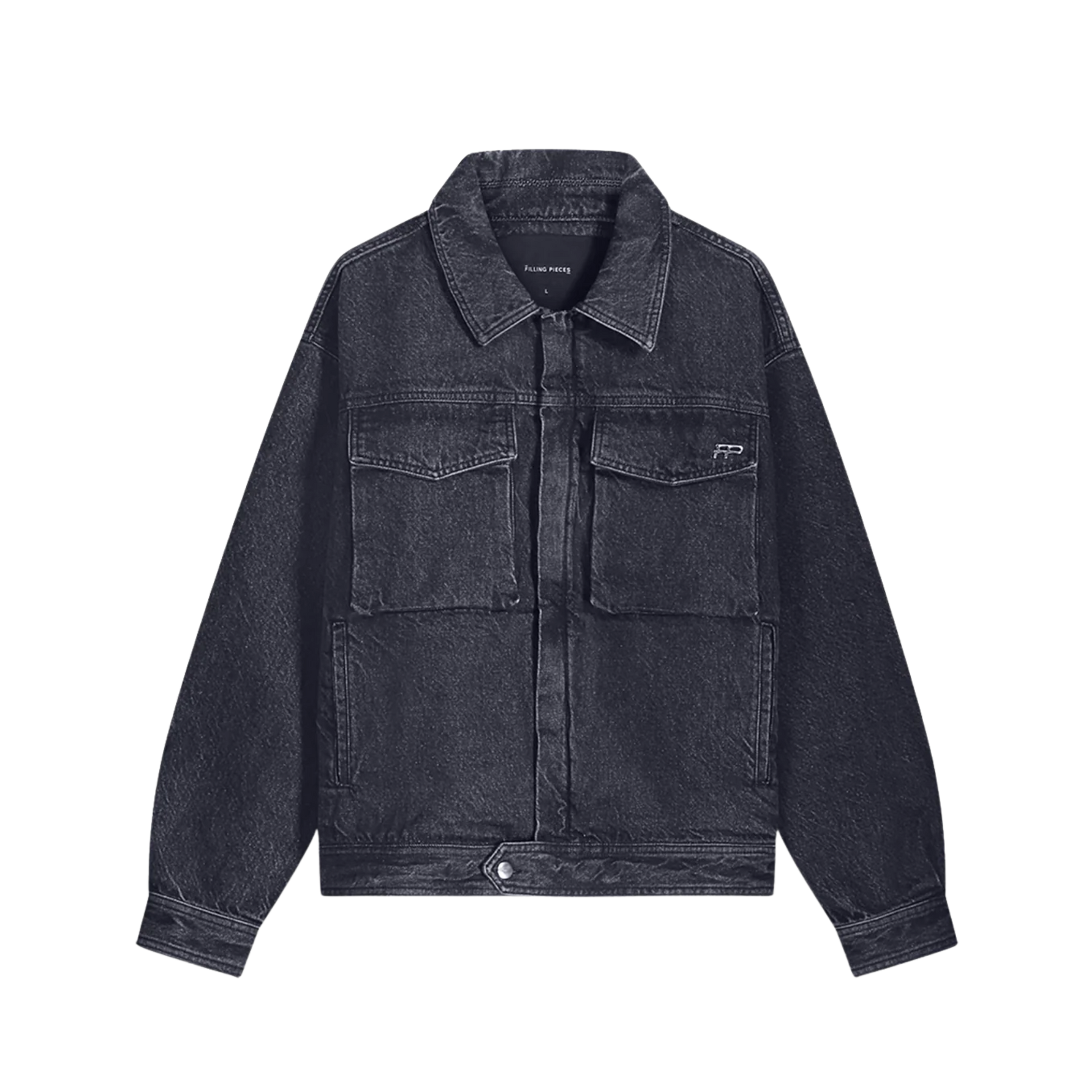 Denim Jacket Washed Black