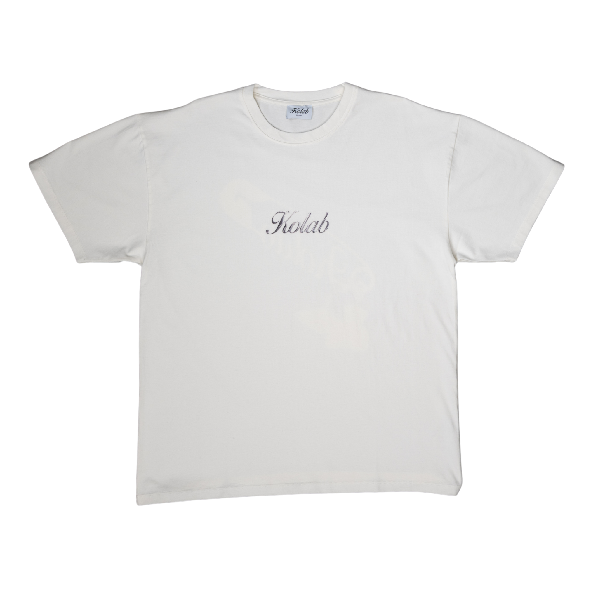 Kolab Safety Pin Tee White