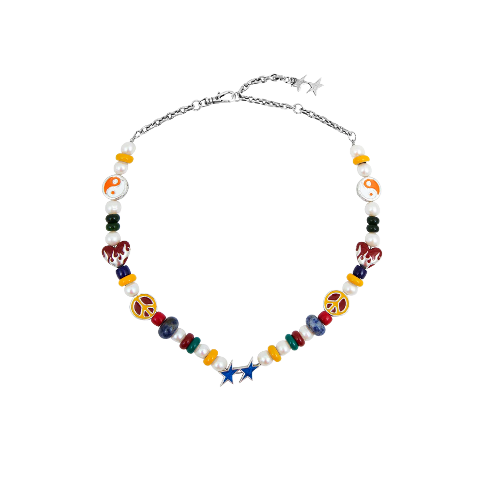 Yin Yang Flame Necklace