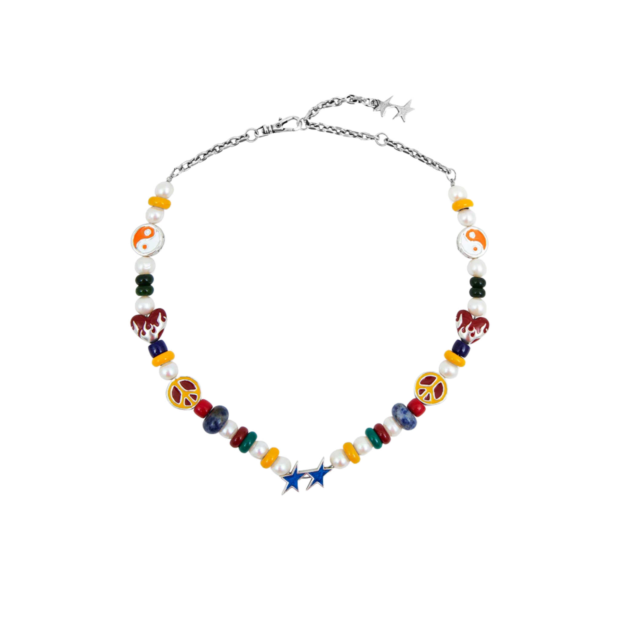 Yin Yang Flame Necklace