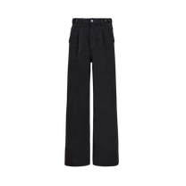 Pleated Relaxed Fit Jeans VINTAGE BLACK