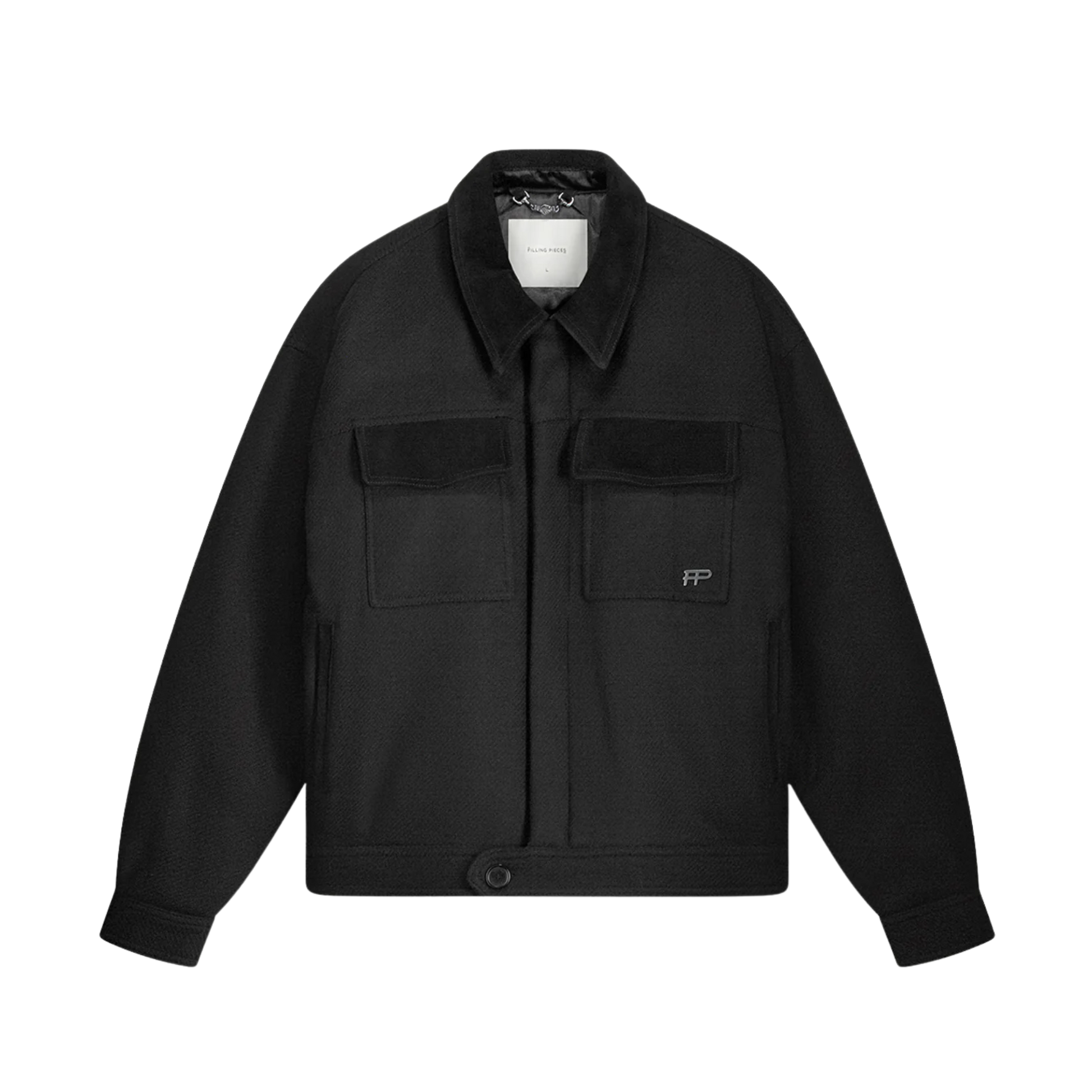 Box Jacket Varsity Black