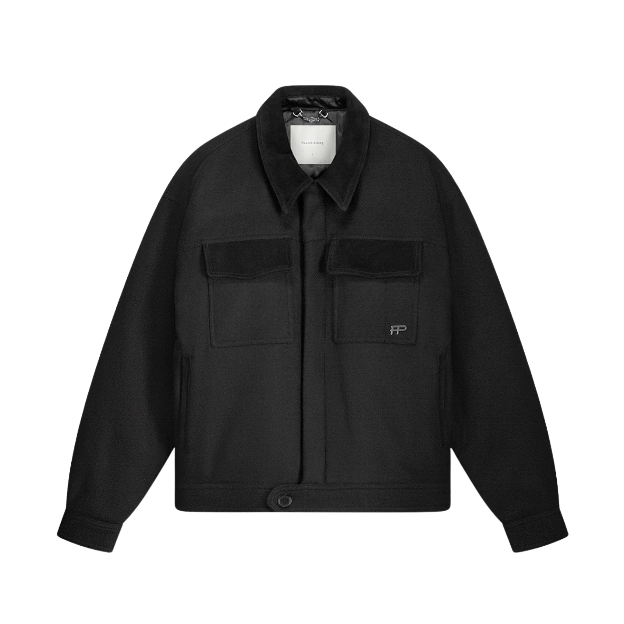 Box Jacket Varsity Black