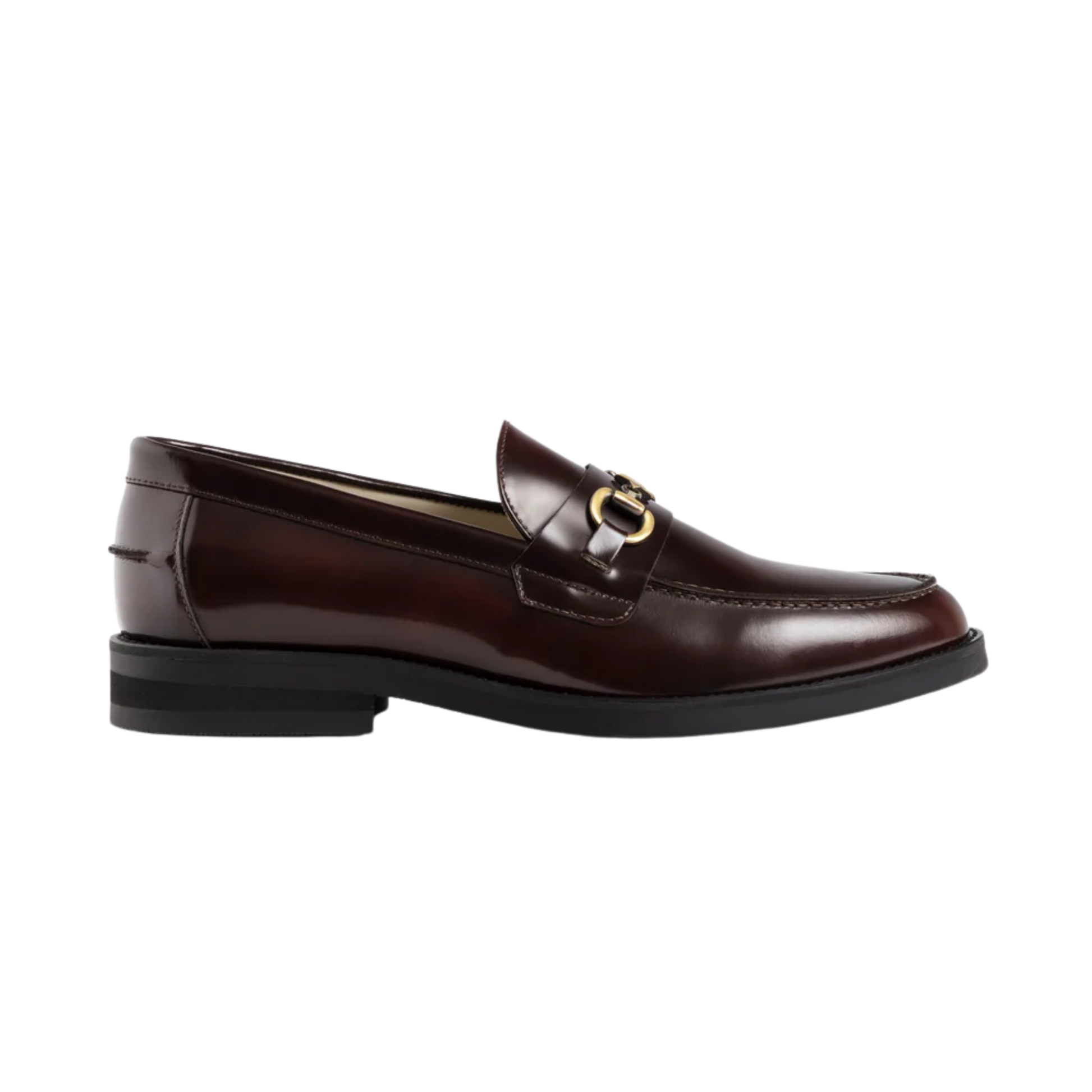 Buffed Red Bit Loafer