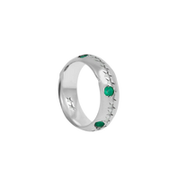 Icon Green Stone Ring