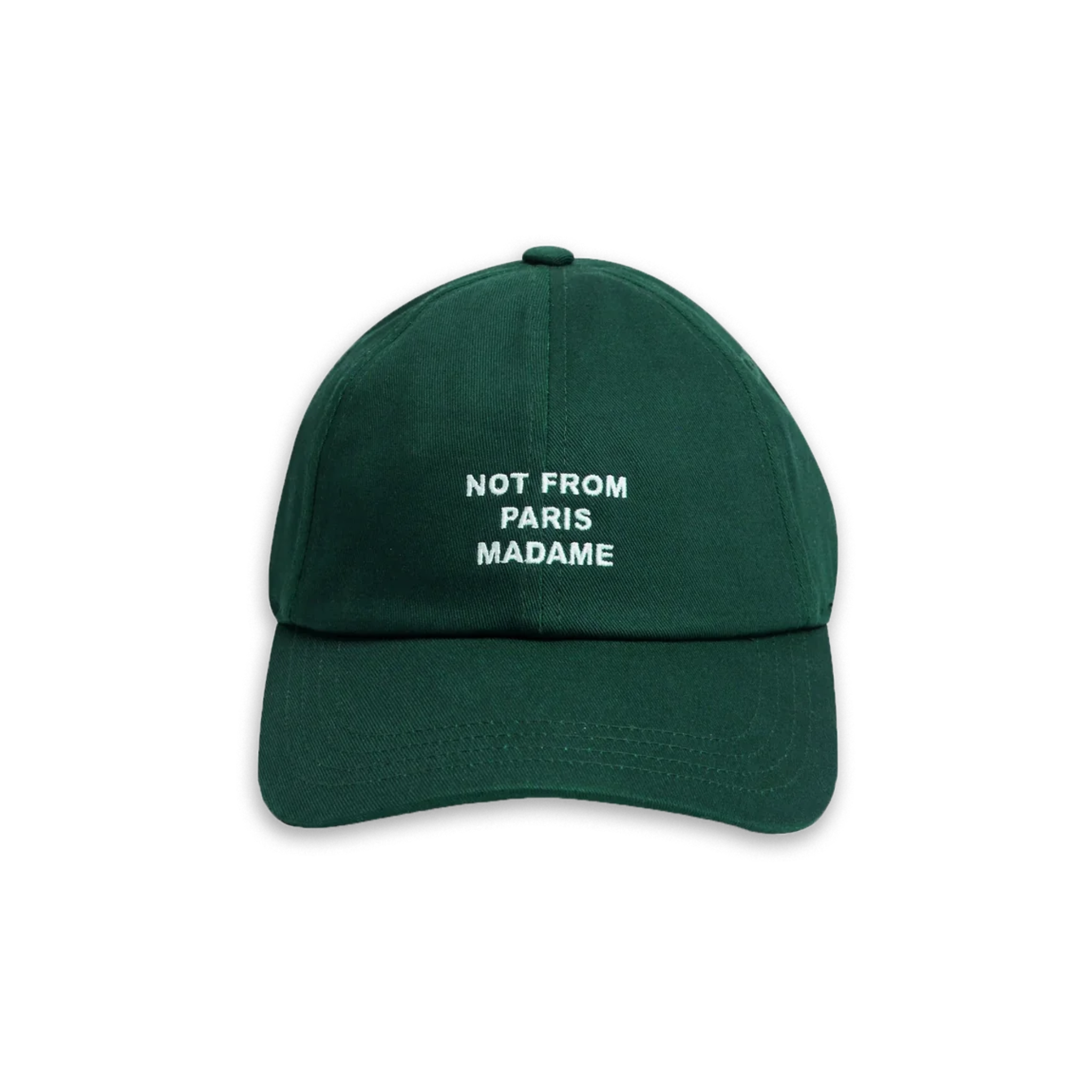 La Casquette Slogan Dark Green