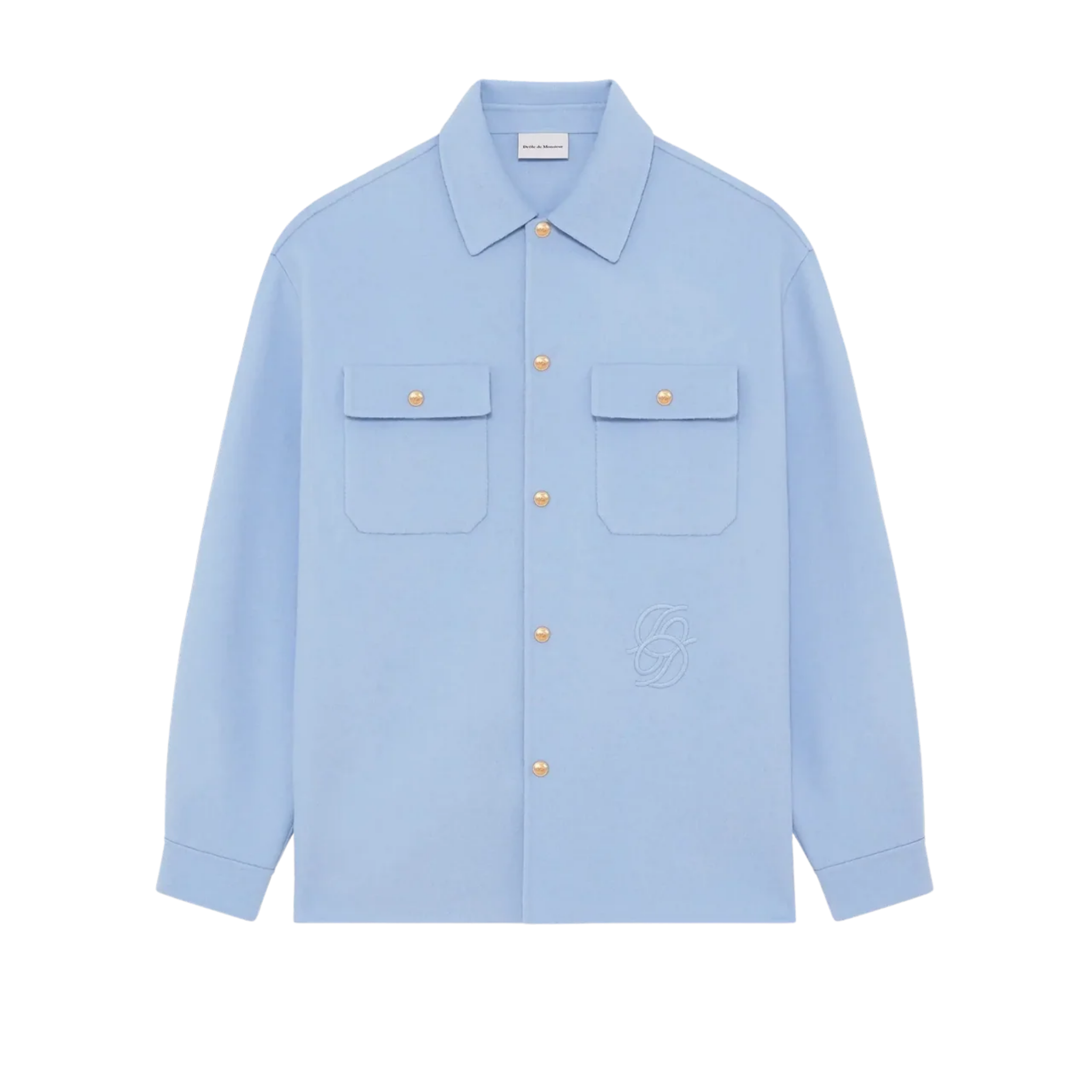 Surchemise Laine Blue