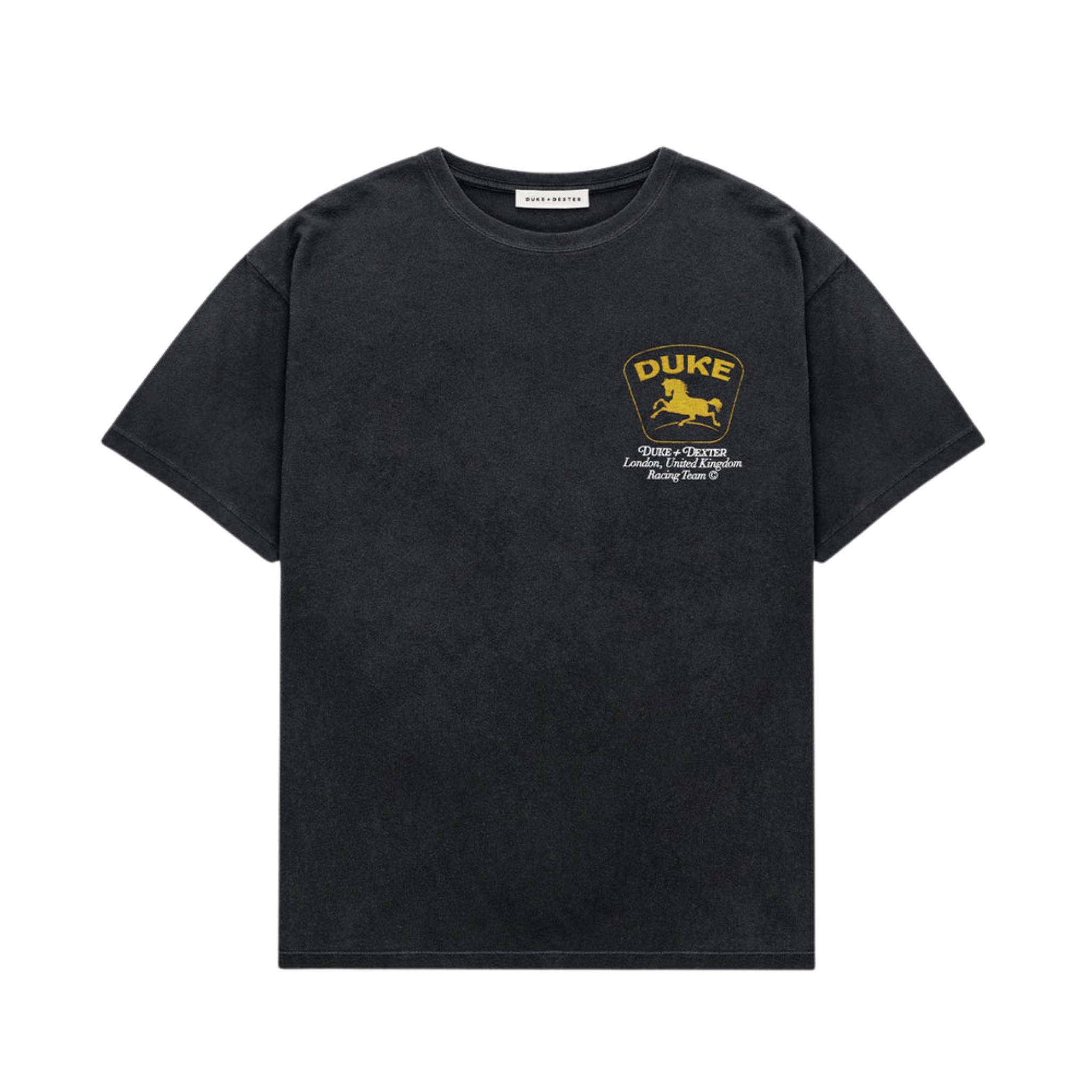 DR Sponsors Washed Black + Yellow T-Shirt
