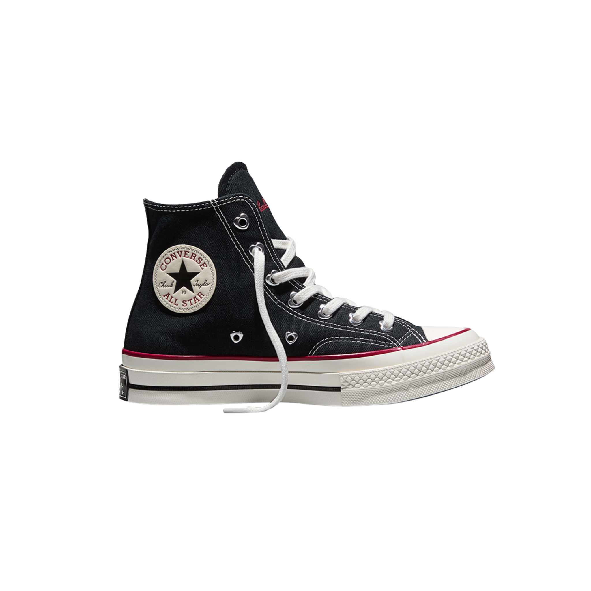 Chuck Taylor All Star 1970s High Valentine's Day Black