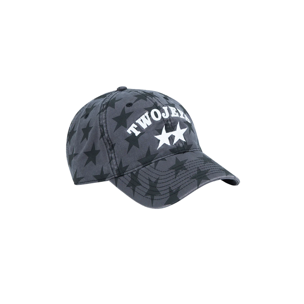 All-Over Black Dad Cap