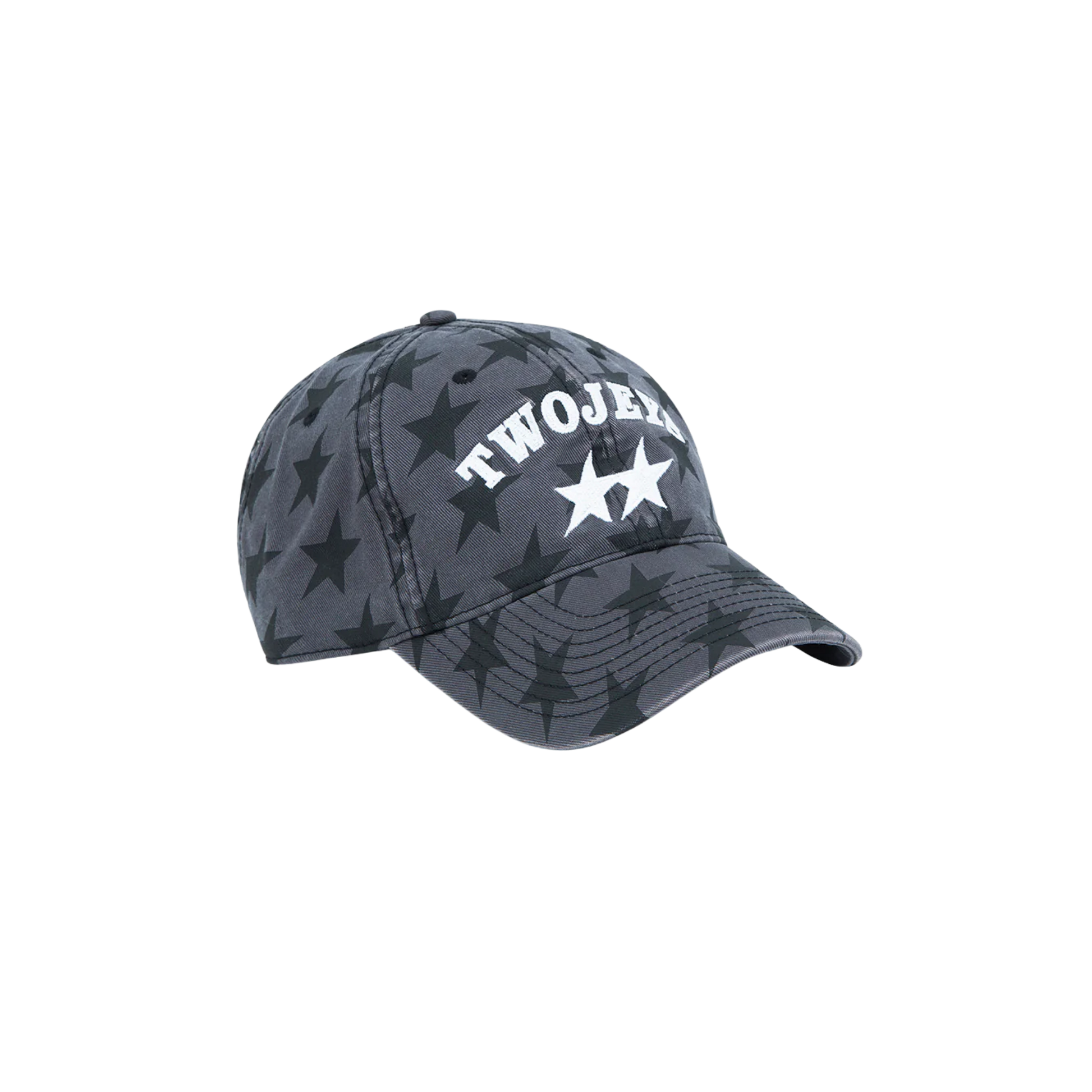 All-Over Black Dad Cap