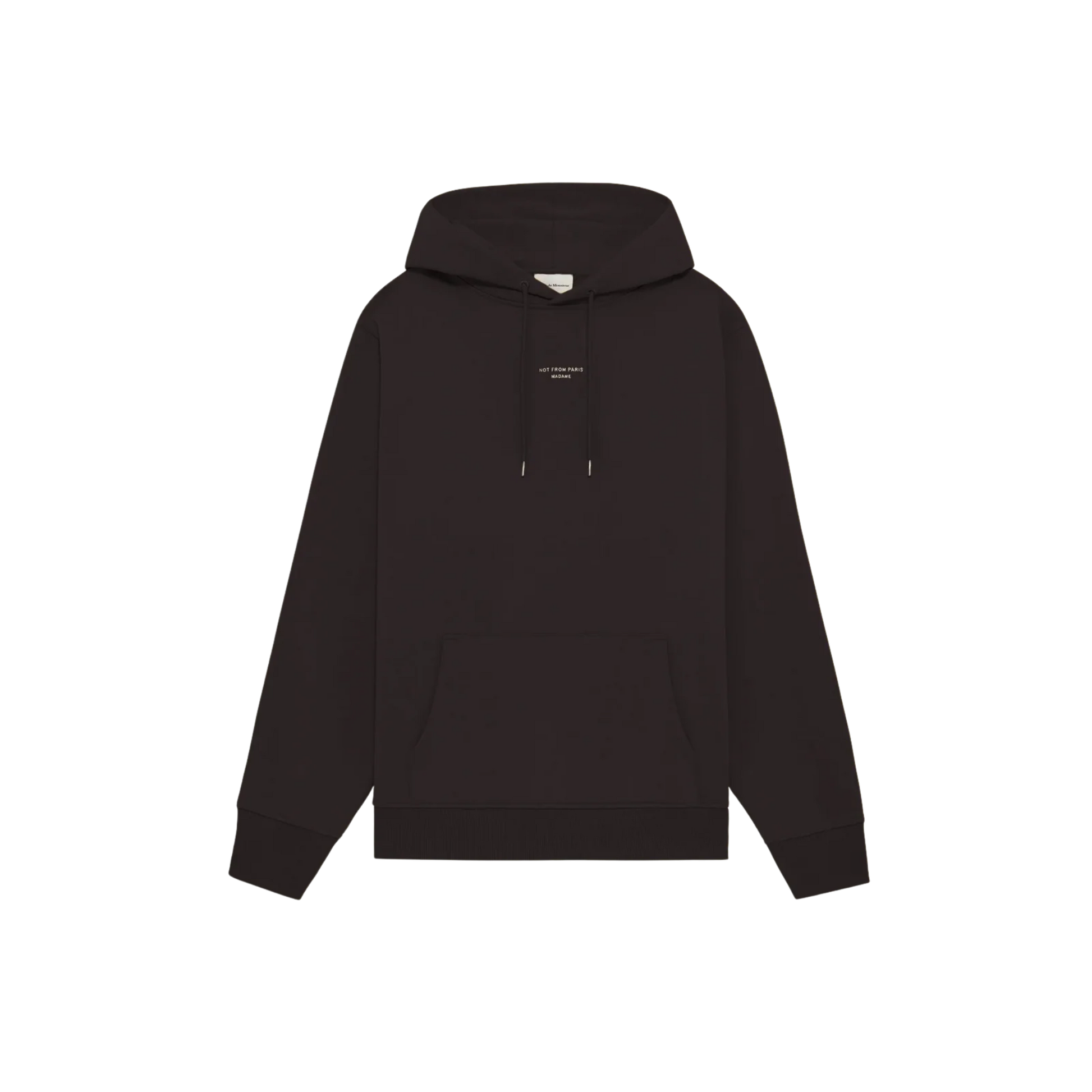 Le Hoodie Slogan Classique Black