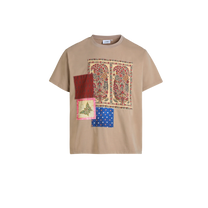 Patchwork Tee - Sand